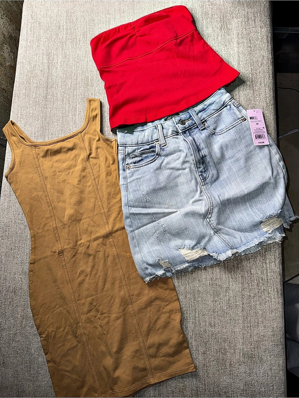 Wild Fable Women's Denim Skirt, Top, Dress Bundle Size XXS NWT